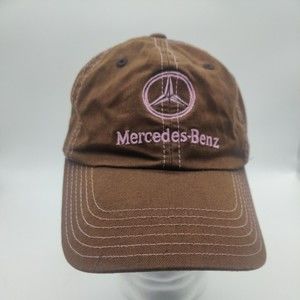 Mercedes-Benz Women's Baseball Cap Brown Pink American Needle Brand